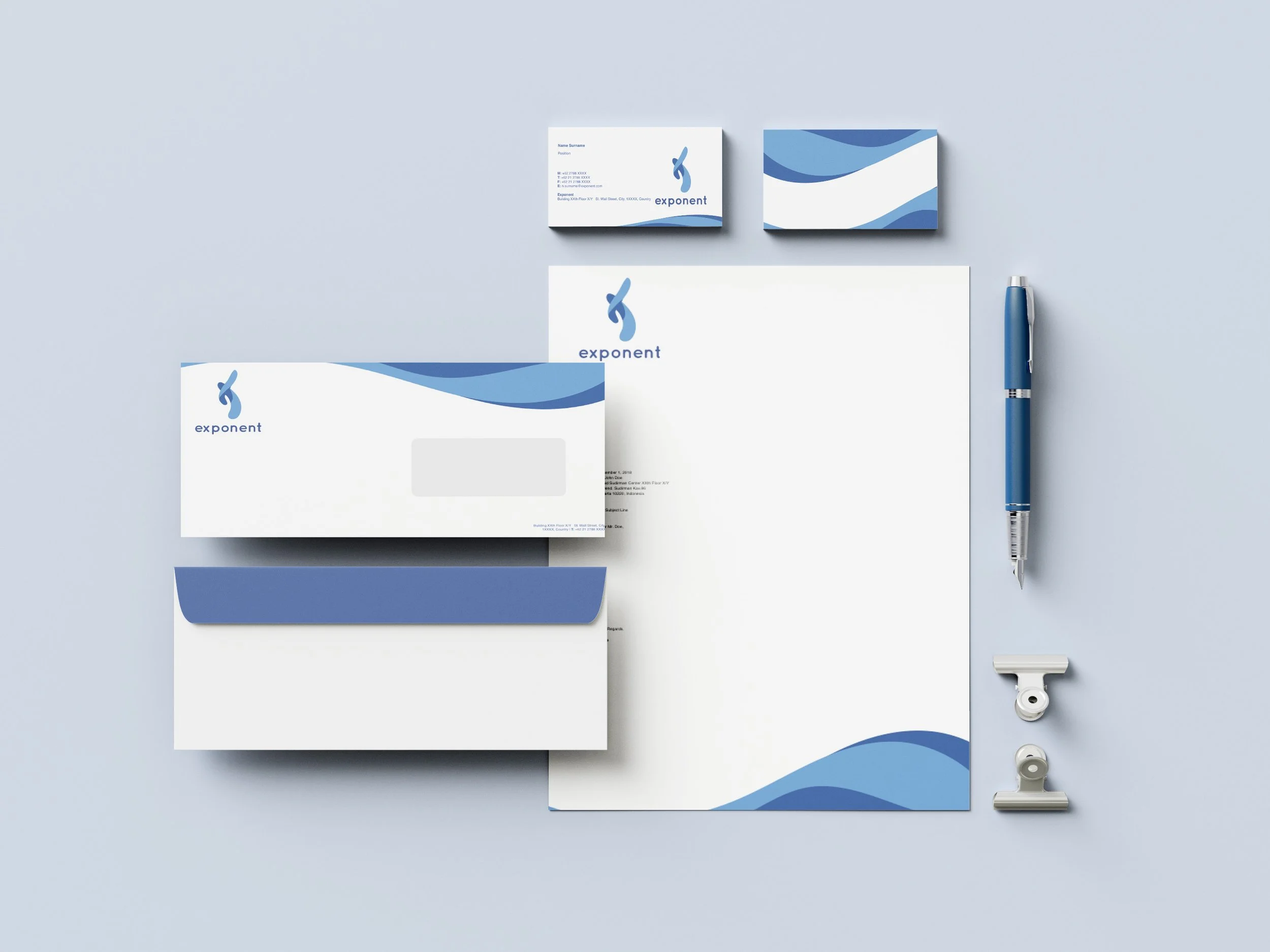Exponent stationery