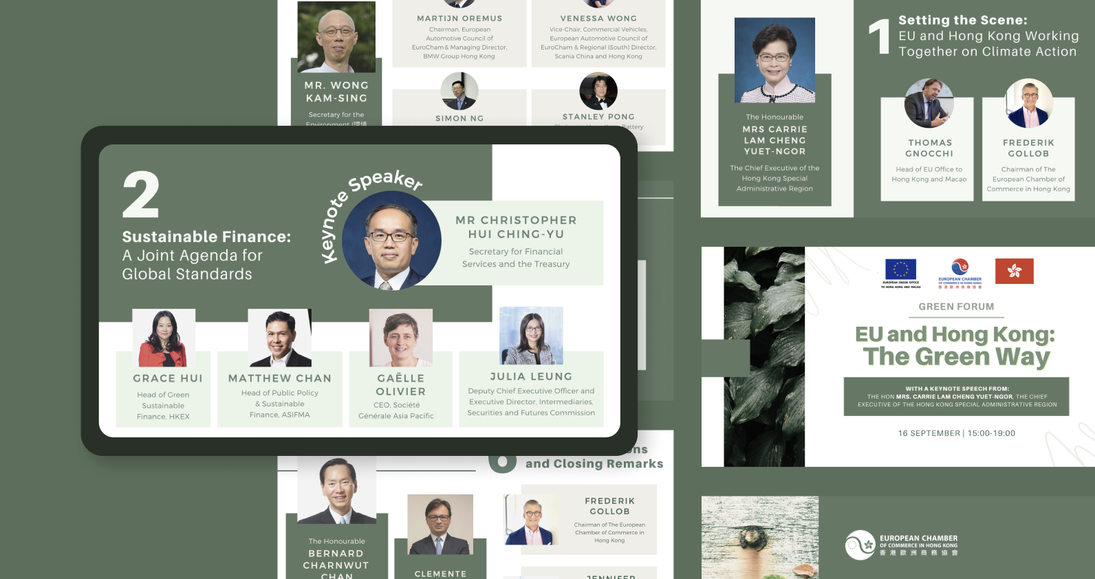 Conference speaker announcements