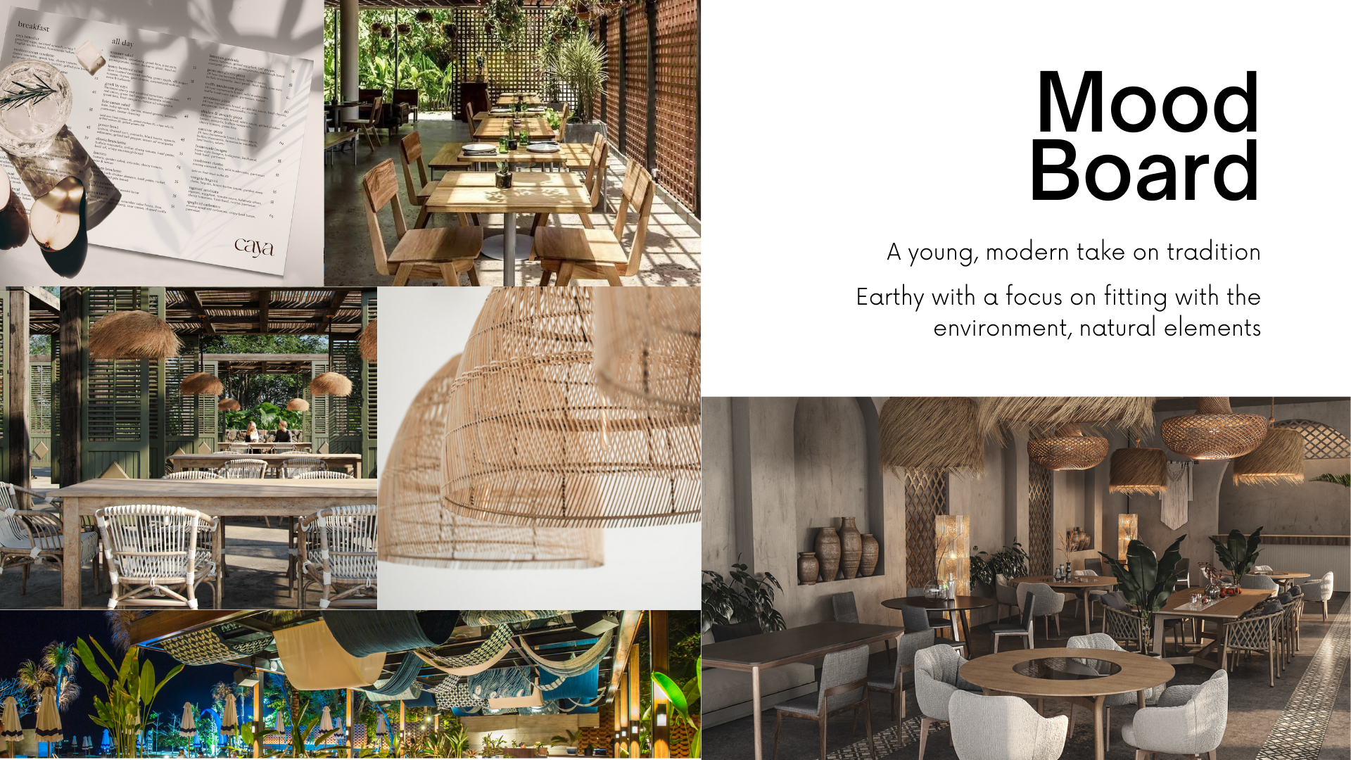 Senja Eatery logo mark and colour palette