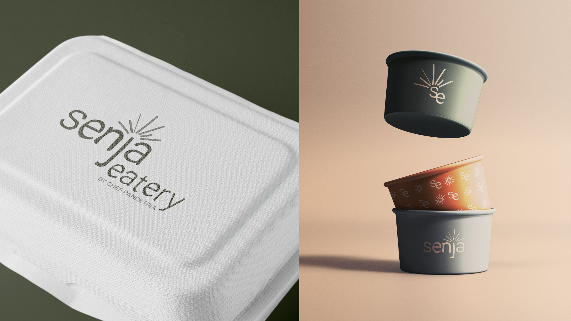 Senja Eatery takeaway packaging